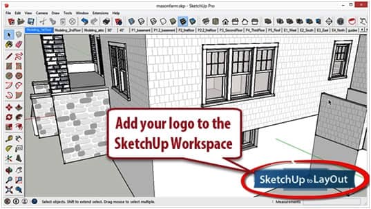 Backgound Layers, Overlayers, Photo-real Background, SketchUp Styles, Watermark,