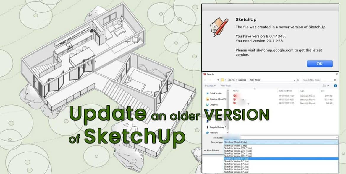 are older versions of sketchup pro free