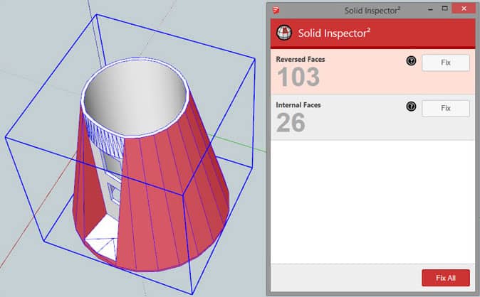 SketchUp Extension Review : Solid Inspector 2