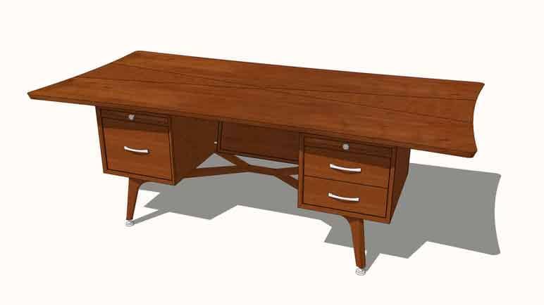 Mid Century Modern Desk