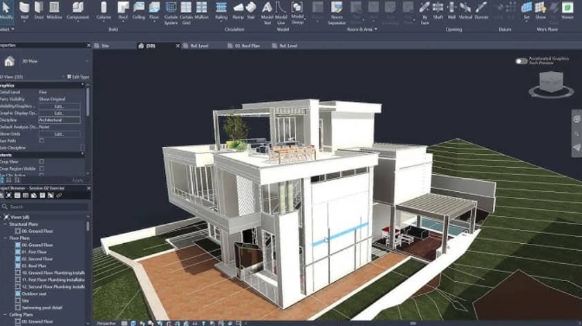 3D Rendering in Revit